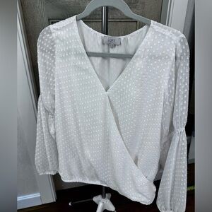 Loft long sleeve blouse sz XS